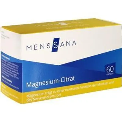 Productafbeelding van Magnesiumcitraat Menssana, 60 capsules