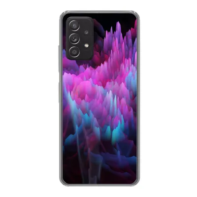 Produktbild von MuchoWow® Handyhülle Schutzhülle Hülle für Samsung galaxy a73 Rauch - Farbe - Abstrakt Silikon Softcase Handy Hülle - Handyhülle