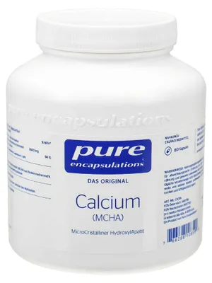 Image de Pure Encapsulations Gélules de calcium (MCHA), 180 gélules