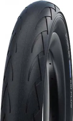 A close-up studio shot of a bicycle tire.