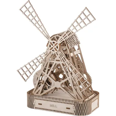 Image de WOODEN CITY Puzzle 3D Moulin 222 pièces
