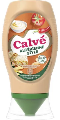 Zdjęcie produktu dla Calvé Algérienne Style Sauce 430g – Pikantny, kremowy sos w stylu algierskim