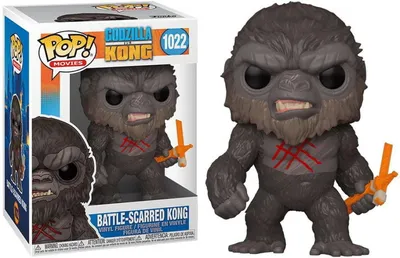 Obrázok produktu pre Funko POP! Godzilla Kong Battle Scarred Kong 1022 figúrka