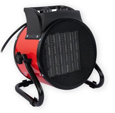 Imagen del producto de Calentador eléctrico de construcción de 9 kW - Elemento calefactor cerámico PTC - Color rojo