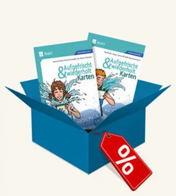 Zdjęcie produktu dla Paket: Aufgefrischt & wiederholt-Karten Mathematik Kl. 5-8