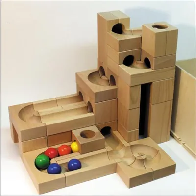 Produktbild von Kugelbahn Im Kasten XL LxBxH = 40 cm x 40 cm x 50 cm