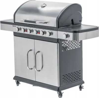 Produktbild von Gasgrill 6+1 Edelstahl 20,2Kw - Yg-20004