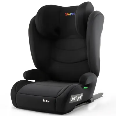 Produktbild von YALION Sitzerhöhung Auto Kinder,Kindersitzerhöhung 100-150cm,Kindersitz einstellbare Kopfstütze,Ab ca.Kinderautositz 3-10 Jahre,ECE R129- Schwarz