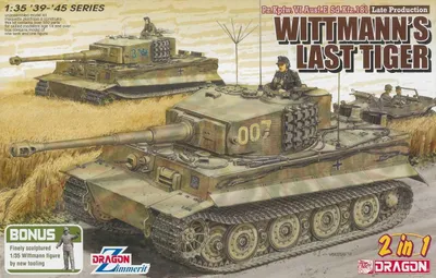 Immagine prodotto di Drago 1:35 L'ultima tigre di Wittmann