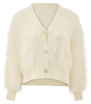 Produktbild von LUREA damen strickjacke - Weiss, M