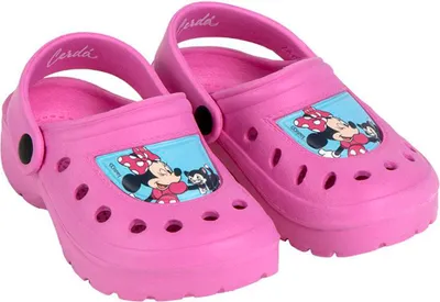 Zdjęcie produktu dla Chodaki Disney Minnie Mouse Premium Lekkie buty codzienne i ogrodowe do użytku na zewnątrz i w domu 26 Różowy