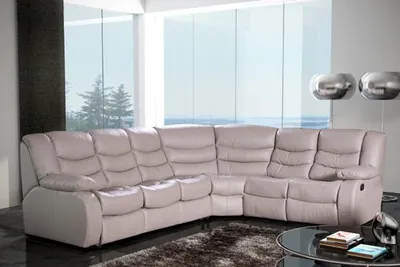 Produktbild von Ecksofa Wohnlandschaft Polster Eck Sofa Couch Sitz Moderne Garnitur 100% Leder