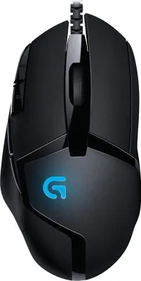 Productafbeelding van Logitech Hyperion Fury G402 - Muis - Voor rechtshandigen