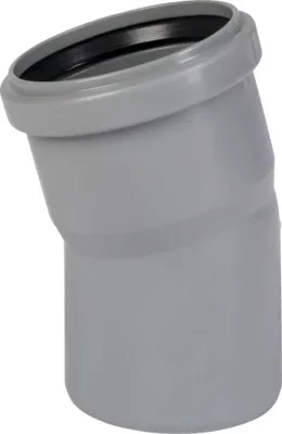 Produktbild von Marley HTB Bogen DN 75 15 Grad mit Schall- und Brandschutz, chemisch beständig