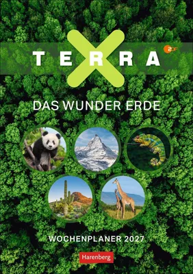 Produktbild von Harenberg Wochenkalender 2027 Terra X – Das Wunder Erde 25x35,5cm