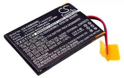 Produktbild von TECHTEK Akku Kompatibel mit [Cowon] M2, M2 16G, M2 32G Ersetzt P140409301, für PR-464465N