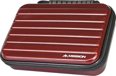 Obrázek produktu pro Mission - Pouzdro na šipky Mission ABS-4 - červená metalíza