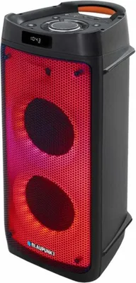 A Blaupunkt Bluetooth Karaoke Lautsprecher PB06DB speaker is shown against a white background.