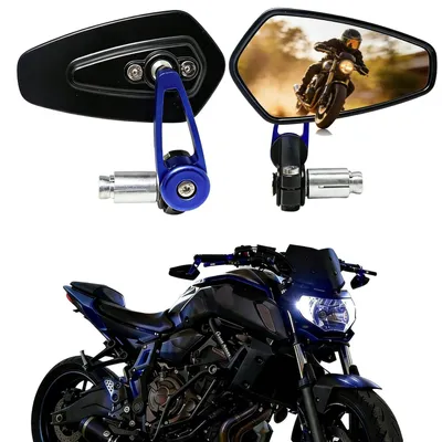 Produktbild von Universelle Rückspiegel für Motorräder, 7/8 Zoll