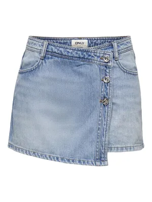 Produktbild von ONLY Trendige Shorts Denim Minirock-Style Knopfleiste Größe: M
