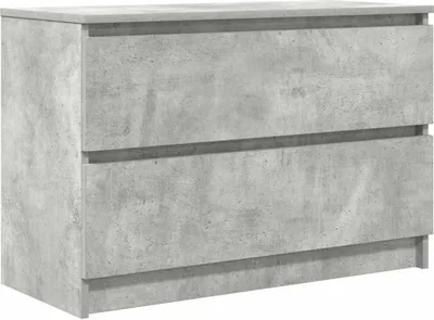 Produktbild von TV-Schrank Betongrau 80x35x54 cm Holzwerkstoff