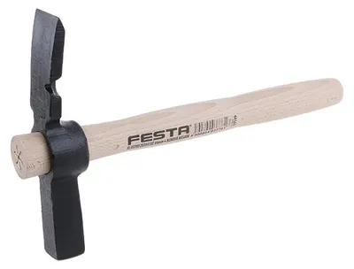 Immagine prodotto di Martello da muratore FESTA 19149 da 44 mm con estrattore e manico in legno da 30 cm