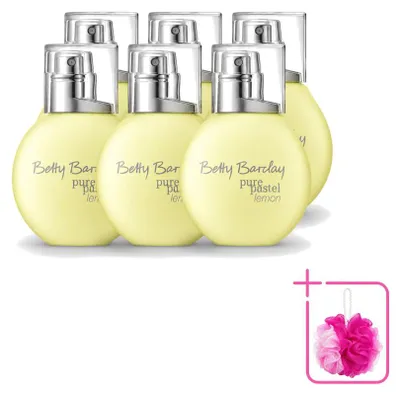 Imagen del producto de 6 x Betty Barclay Pure Pastel Lemon Eau de Toilette - 20 ml - Pack ahorro - 6 unidades