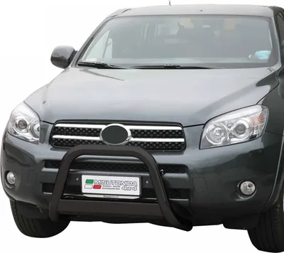 Obrázek produktu pro Ochranná lišta předního nárazníku pro Toyota RAV4 XA30 2006-2009 ø63mm ocelová černá