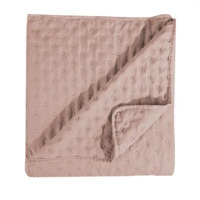 Immagine prodotto di Copriletto sul letto, trapuntato, pastello Nules 220x240 Rosa