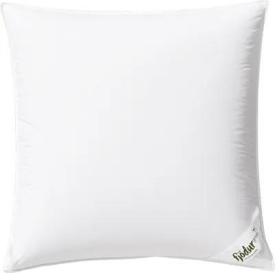 Produktbild von fjödur Bio 3-Kammer-Kopfkissen Fest 80x80cm "fjödur green Fortuna" Aussen: 50% Daunen Innen: 100% Federn 100% Bio Baumwolle