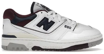 Produktbild von New Balance 550 White Navy NB Burgundy - EU 46.5