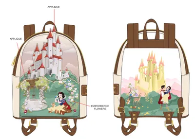 Produktbild von Loungefly Disney by Loungefly Rucksack Snow White Castle Series LF-WDBK1813