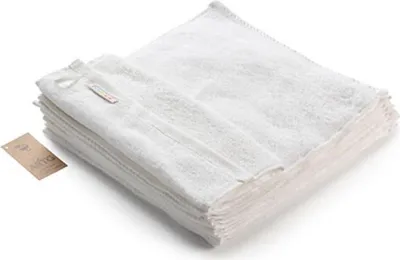 Immagine prodotto di A&R 002.50 | Asciugamano ospite piccolo / 30 x 30 cm - Colore: Bianco - Dimensioni: 30 x 30 cm