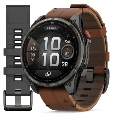 Zdjęcie produktu dla Garmin fēnix 8 Pro, 3,56 cm (1.4"), AMOLED, Ekran dotykowy, 32 GB, GPS, 77 g