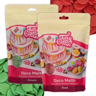 Produktbild von AOS Set | Funcakes Deco Melts Set - Weihnachten 500g