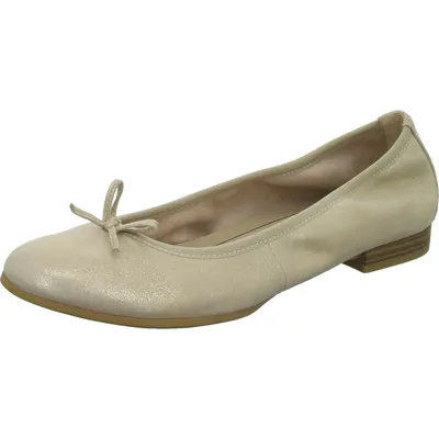 Immagine prodotto di Ballerine Tamaris donna oro (champagne) pelle liscia taglia: 39