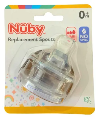 Productafbeelding van Nuby Eco PP drinktuit anti lek 6+ (2 stuks)