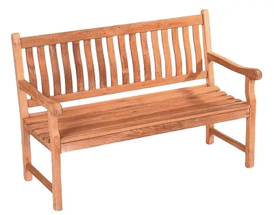 Produktbild von deVries Landhausbank "MENDIP" aus Teakholz Premium Gartenbank 190 x 54 x 94 cm