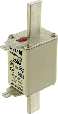 Produktbild von Sicherungseinsatz, Niederspannung, 160 A, AC 500 V, NH02, gL/gG, IEC, Doppelanzeige