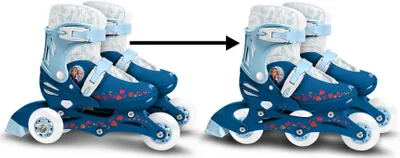 Produktbild von Verstellbarer In-Line Two in One 3 Räder FROZEN II Größe: 27-30