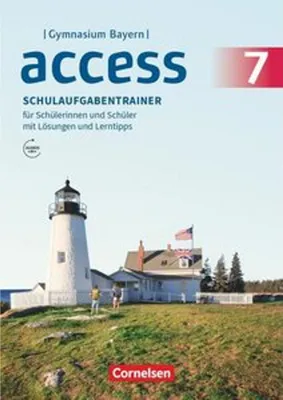 Obrázok produktu pre Access - Bayern 7. Jahrgangsstufe - Schulaufgabentrainer mit Audios und Lösungen online