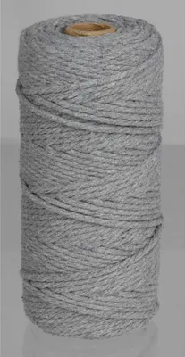 Image de 20x fil macramé 3mm coton Coton tricot fil torsadé bricolage crochet déco