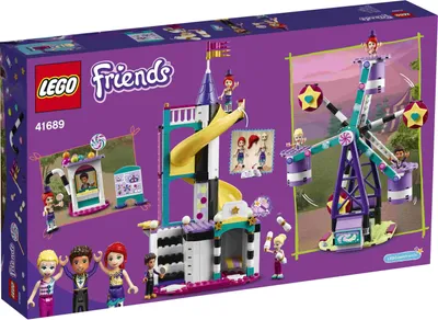 Zdjęcie produktu dla LEGO 41689 Friends Magiczny diabelski młyn ze zjeżdżalnią