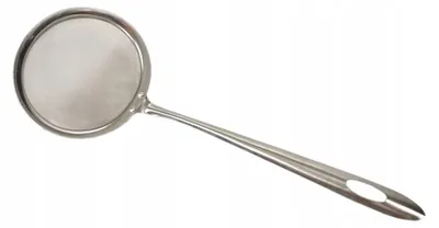 Produktbild von Ambition Schaumlöffel aus Edelstahl, 28cm, zum Abtropfen
