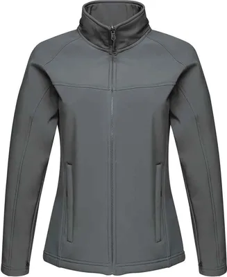 Produktbild von Regatta Damen Softshelljacke Uproar PC3300 (46 DE) (Dunkelgrau)