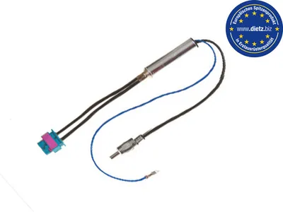 Produktbild von Phantomadapter Doppel-Fakra Stecker- DIN Stecker