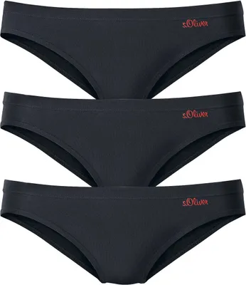 Produktbild von s.Oliver Bikinislip 3 er-Pack schwarz Größe 36/38 (M)