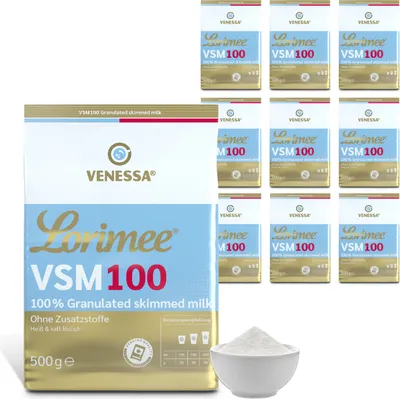 Produktbild von Venessa Lorimee VSM 100 Magermilchpulver-Granulat 10 x 500g