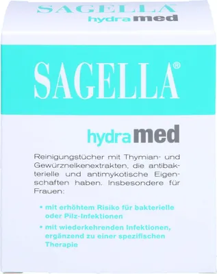 Produktbild von Sagella hydramed, 10 St. Tücher
