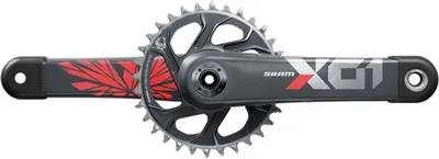 Image de Sram KRG X01 Eagle Boost148 DUB 165mm o.DUB bearing,sw,32Z.,X-SYNC2,DM,12-f. C2